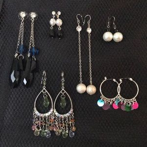 6 pairs earrings set3